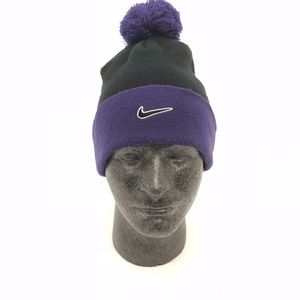 Nike Purple & Black Beanie